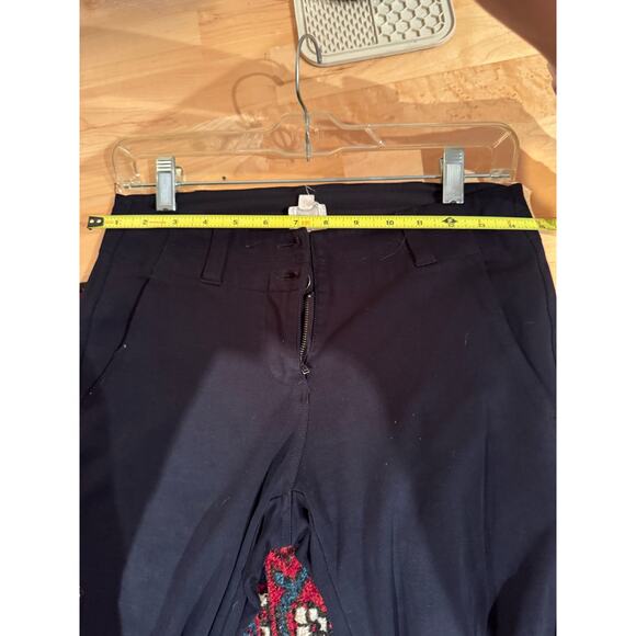 Title Nine Pointe Knit Straight Leg Black Pants,
Missing Button. Size 4 - Picture 10 of 10